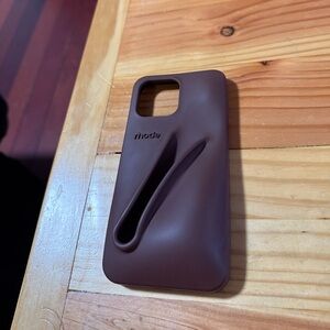 Rhode Lip Phone Case in Espresso